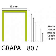 Type 80 galvanized staples,...