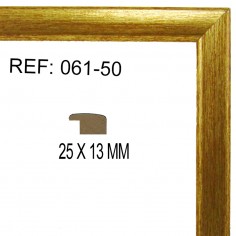 Moldura Oro 25x13 mm