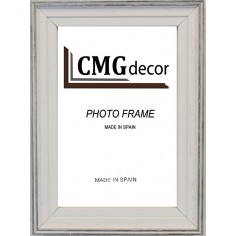 CMGdecor White and Silver...