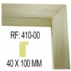 Moldura sin decorar 40x100 mm