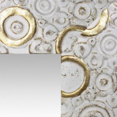 Wall mirror White and Gold...