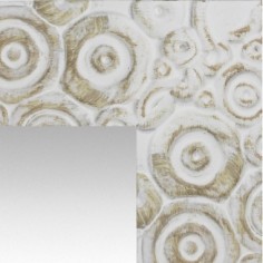 Wall mirror White with wood...