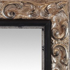 Wall mirror Silver and...