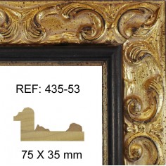 Wall mirror Gold and Black... 2