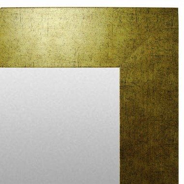 Wall mirror Gold with wood trim model...
