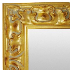 Wall mirror Gold with wood...