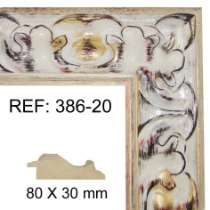 Wall mirror Gold and Silver... 2