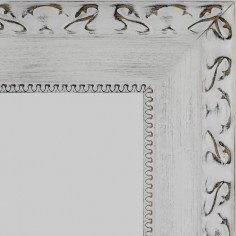 Wall mirror White with wood...