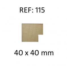 Wall mirror White with wood... 2