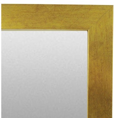 Wall mirror Gold with wood trim model...