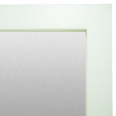 Wall mirror White with wood...