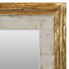 Wall mirror Gold and White...