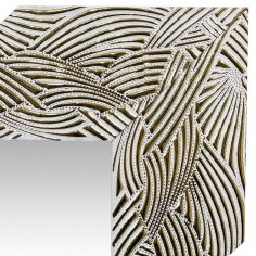 Espejo de pared Blanco y...