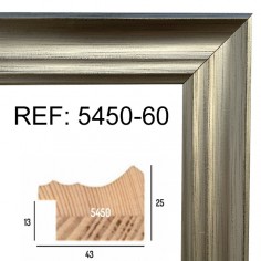 Silver wood moulding 43 x...