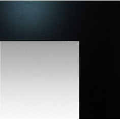 Wall mirror Black with wood...