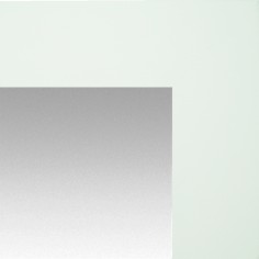 Espejo de pared Blanco con...
