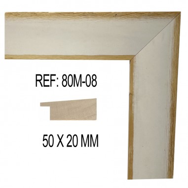 copy of White moulding 30x13 mm