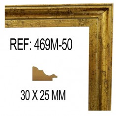 Moldura Oro 30x25 mm