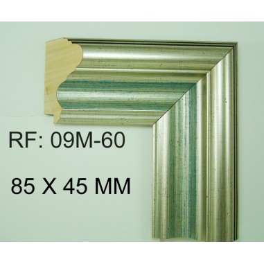 Silver moulding 85x45 mm