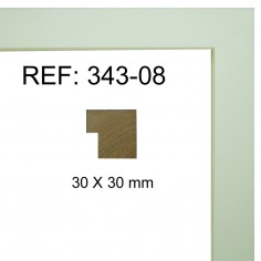 Moldura Blanco 30 x 30 mm