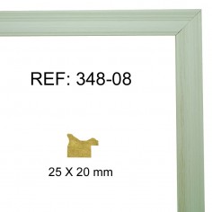 Moldura Blanco 25 x 20 mm