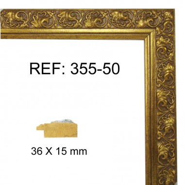 Moldura Oro de 36x15 mm