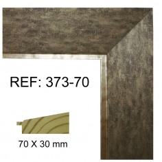 Moldura Plata Viejo 70 x 30 mm