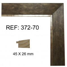 Moldura Plata Viejo 45 x 26 mm