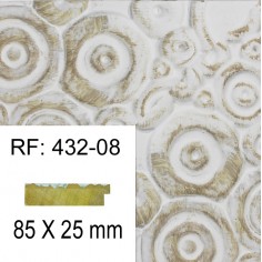 Moldura Blanca 85 x 25 mm