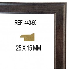 Moldura Plata 30 x 15 mm