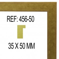 Moldura Oro 35 x 50 mm