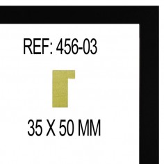 Balck moulding 35 x 50 mm