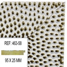 Moldura Blanco y Oro 95 x...