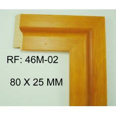 Moldura Miel 80x25 mm