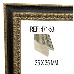 Gold and Black moulding 35...