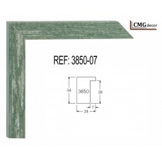Green wood moulding 25 x 35 mm