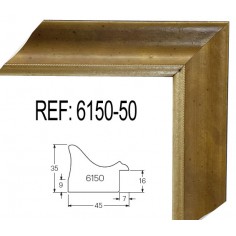 Moldura Oro de 45 x 20 mm