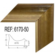 Moldura Gold de 75 x 45 mm
