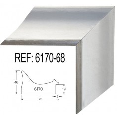 Silver and White wood...