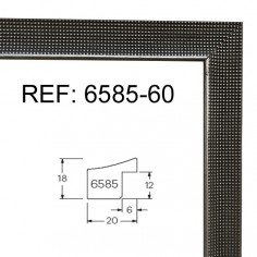 Silver wood moulding  20 x...