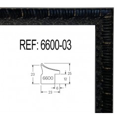 Black wood moulding  25 x...