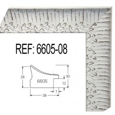 White wood moulding  40 x...