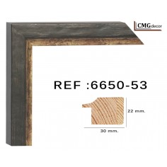 Black and Gold wood...