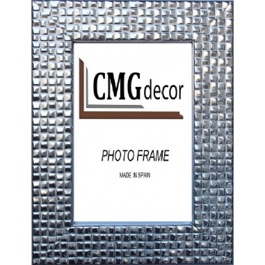 CMGdecor  Bright Silver photo frame...