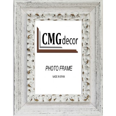 Portafoto Blanco CMGdecor modelo 409-08