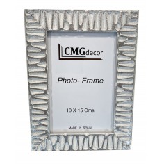 CMGdecor White and Silver...