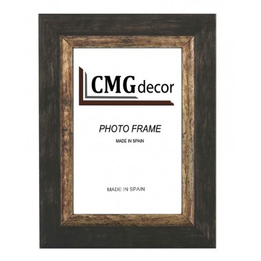 CMGdecor Gold and Black photo frame...