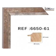 CMGdecor Walnut and Silver... 2