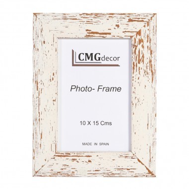 CMGdecor White photo frame model F10-08