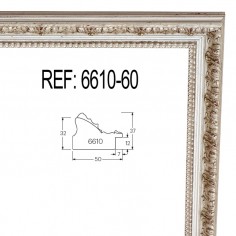 Silver wood moulding  50 x...